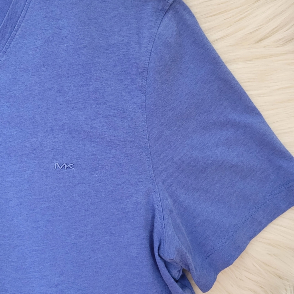 Michael Kors Classic Short Sleeve V-Neck Tee Men's size medium - Picture 4 of 8